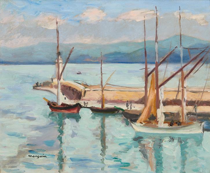 La jetée, Saint-Tropez, automne 1927