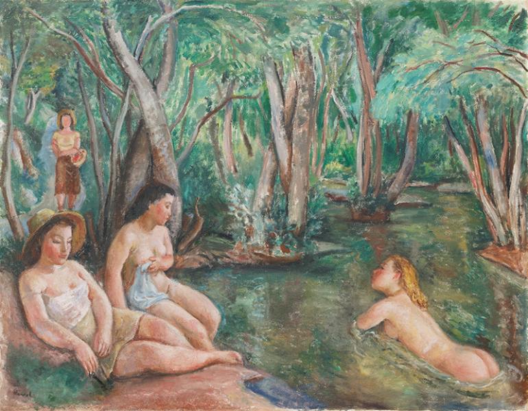 Les baigneuses