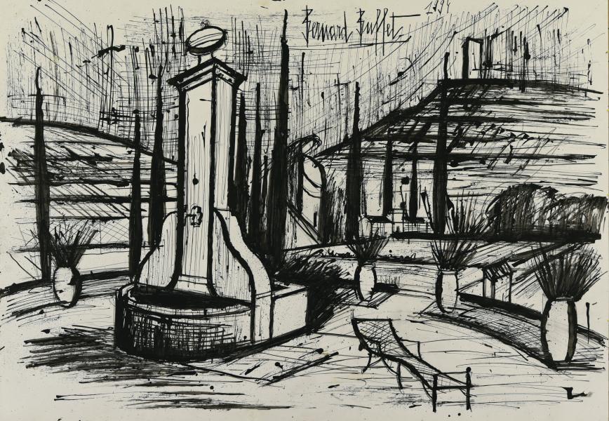 La Baume, la fontaine, 1994