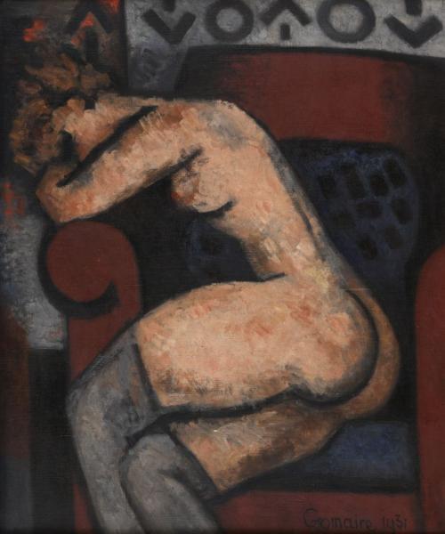 Modèle se reposant, 1931