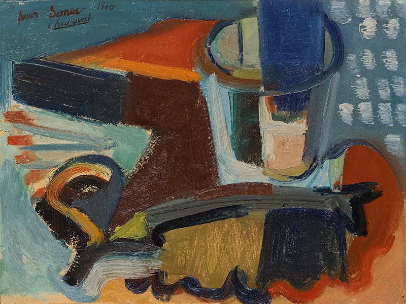 Nature morte à la pipe, 1946