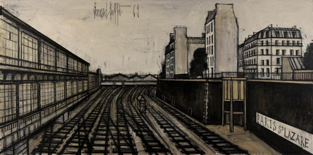 Paris, Saint Lazare, 1969