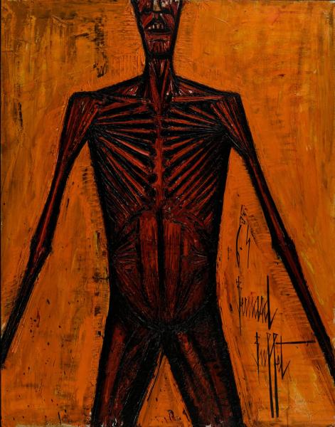 Écorché de face, 1964