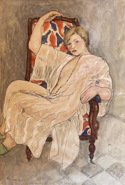 Femme au fauteuil, circa 1930