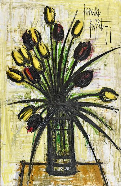 Tulipes, 1958 Par Bernard BUFFET Sur Le Site De La Galerie Alexis ...