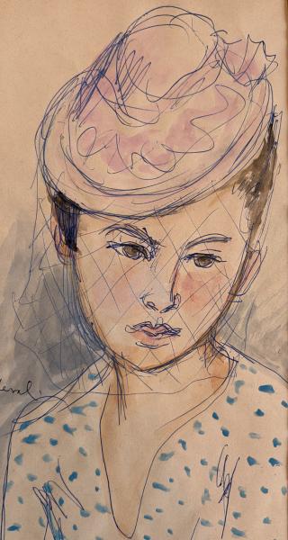 Femme à la voilette