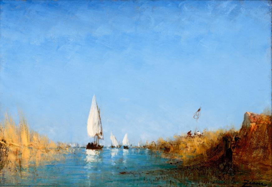 Canal à Martigues Félix ZIEM