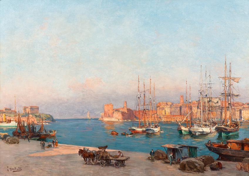 Vue du Vieux-Port depuis le quai Joseph GARIBALDI